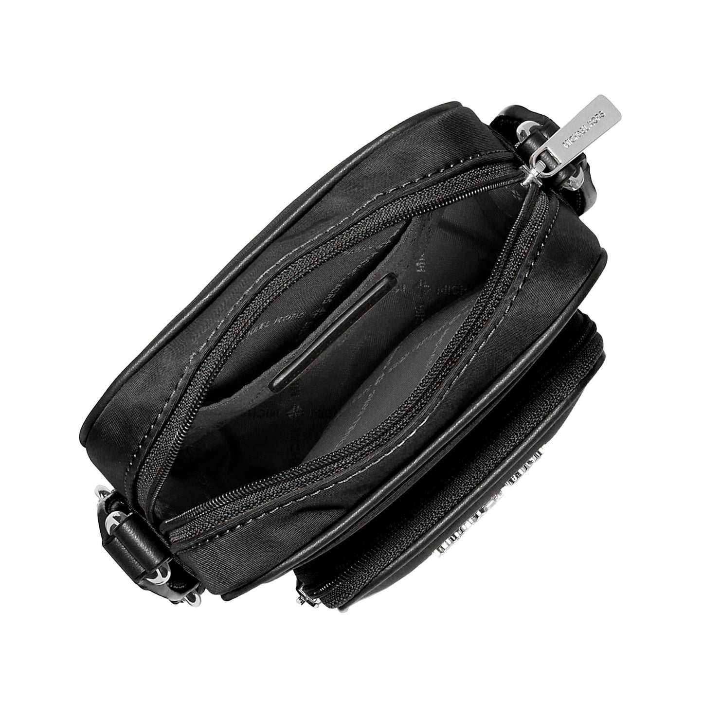 Bolsa Michael Kors Khai Nylon Crossbody Bag Black