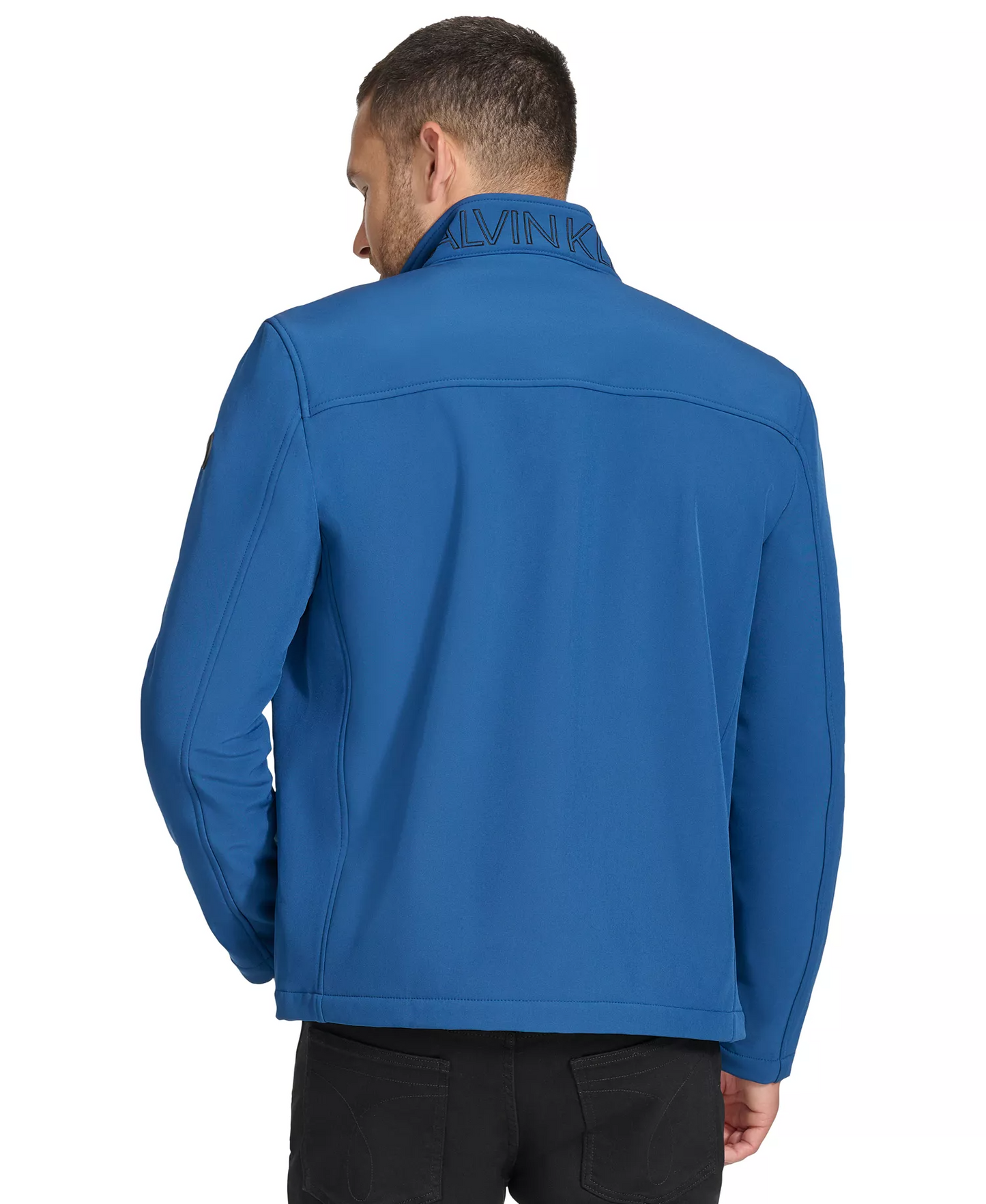 Chaqueta Calvin Klein Men's Infinite Stretch Soft Shell Jacket Blue Edge
