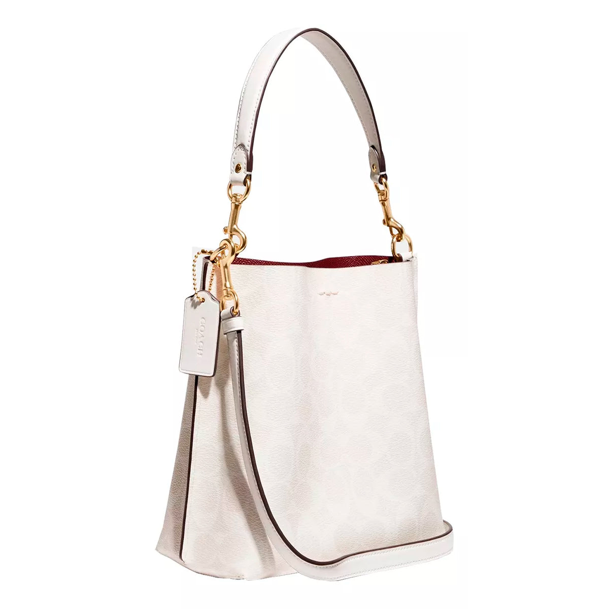 Bolsa Coach Mollie Bucket Bag 22 In Signature Canvas