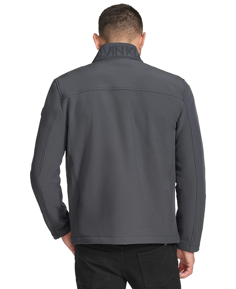 Chaqueta Calvin Klein Men's Infinite Stretch Soft Shell Jacket Iron