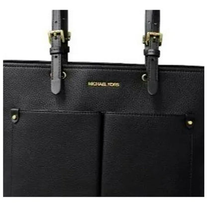 Bolsa Michael Kors Jet Set Medium Pocket Tote Bag Black