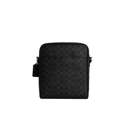 Bandolera Tristan Crossbody Bag 22 In Signature Canvas Black