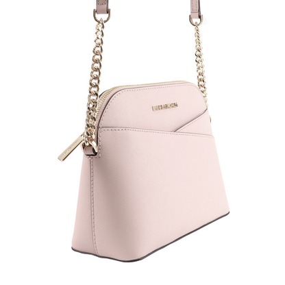 Bolsa Michael Kors Jet Set Travel Medium Logo Dome Crossbody Bag