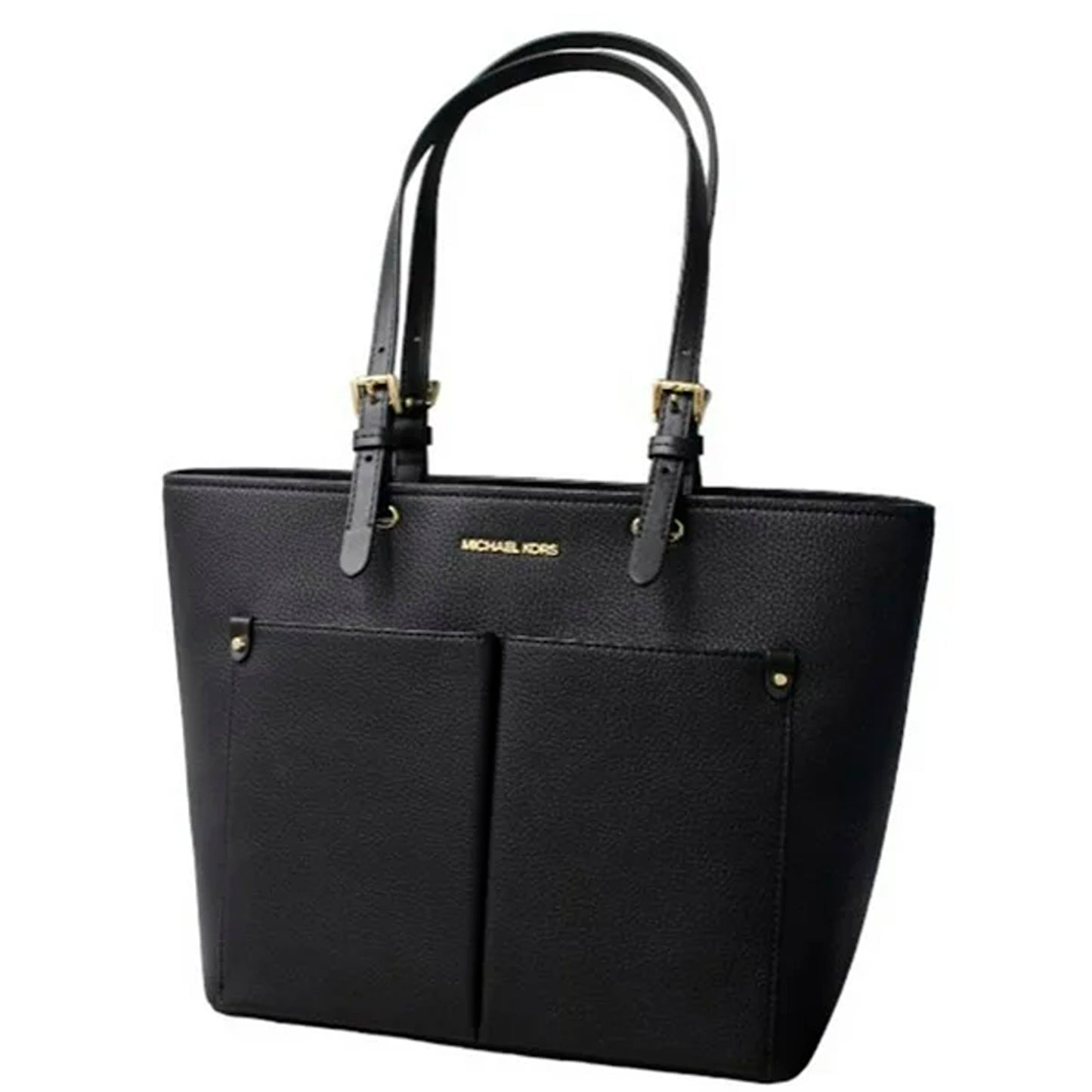 Bolsa Michael Kors Jet Set Medium Pocket Tote Bag Black