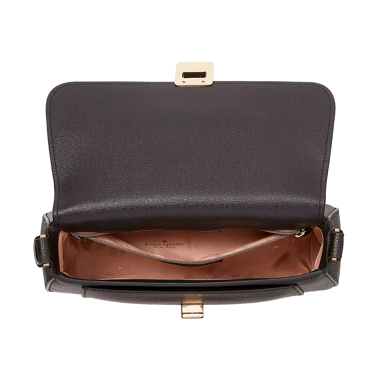 Bolsa Kate Spade Phoebe Small Flap Crossbody Black