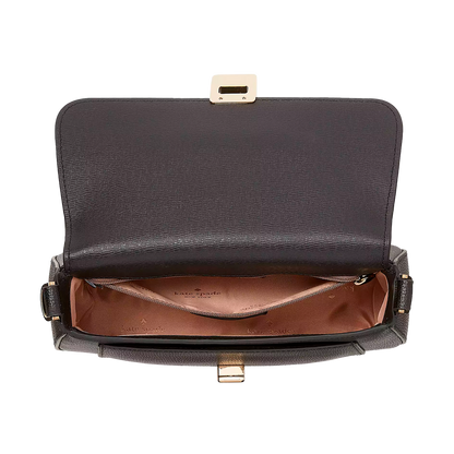 Bolsa Kate Spade Phoebe Small Flap Crossbody Black