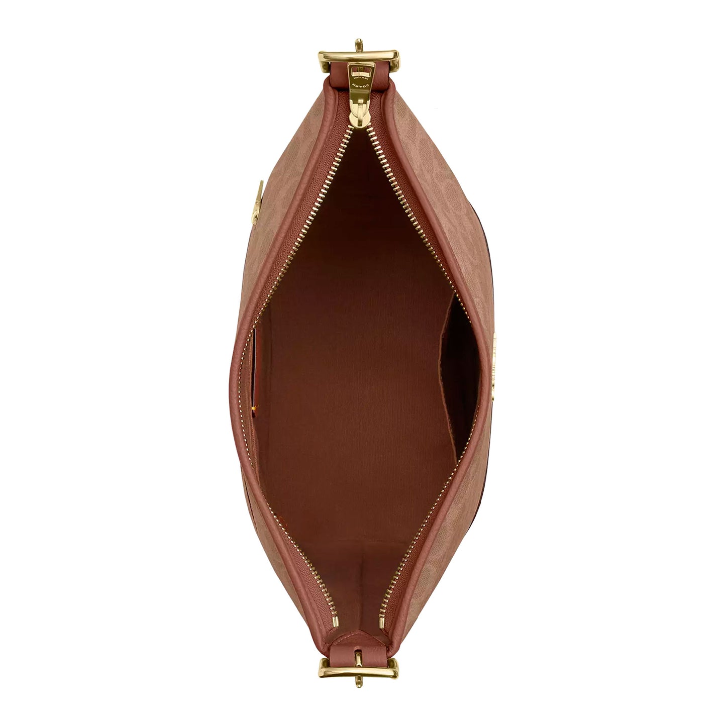 Bolsa Coach Jude Duffle Bag In Signature Canvas Tan Brown