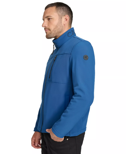 Chaqueta Calvin Klein Men's Infinite Stretch Soft Shell Jacket Blue Edge