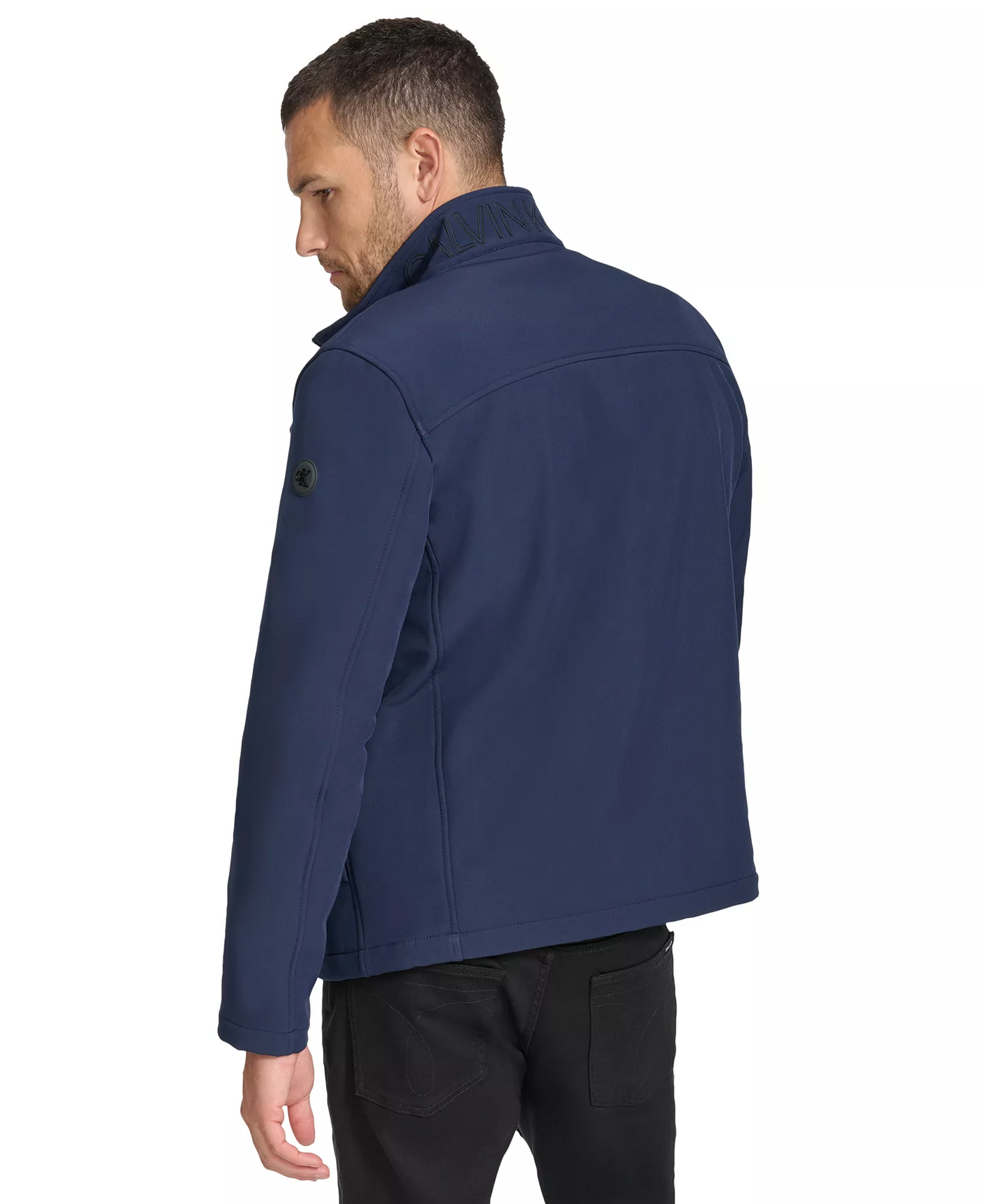 Chaqueta Calvin Klein Men's Infinite Stretch Soft Shell Jacket New Navy