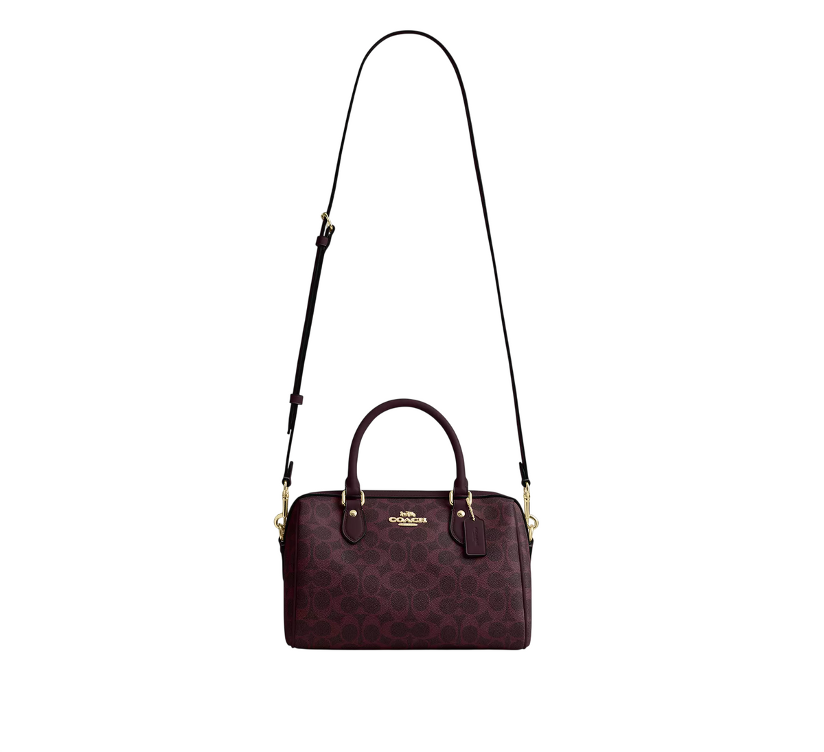 Bolsa Coach Rowan Satchel Bag In Signature Canvas