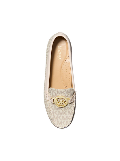 Zapatos Michael Kors Fulton Signature Logo Moccasin Vanilla