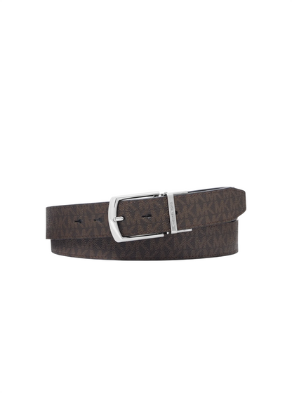 Cinturón Michael Kors 4-In-1 Logo Belt Box Set Brown Black