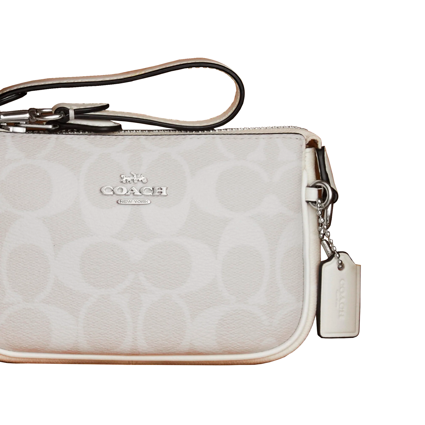 Bolsa Coach Boxed Nolita 15 In Signature Canvas Chalk Glacier White Multi