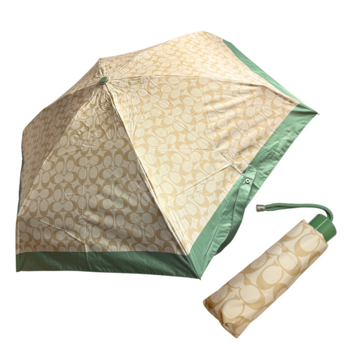 Paraguas Coach Uv Protection Signature Mini Umbrella