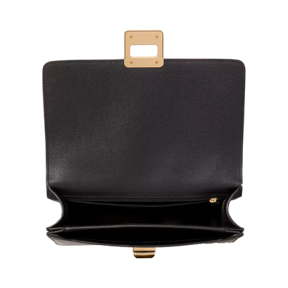 Bolsa Kate Spade Phoebe Turnlock Shoulder Bag Black