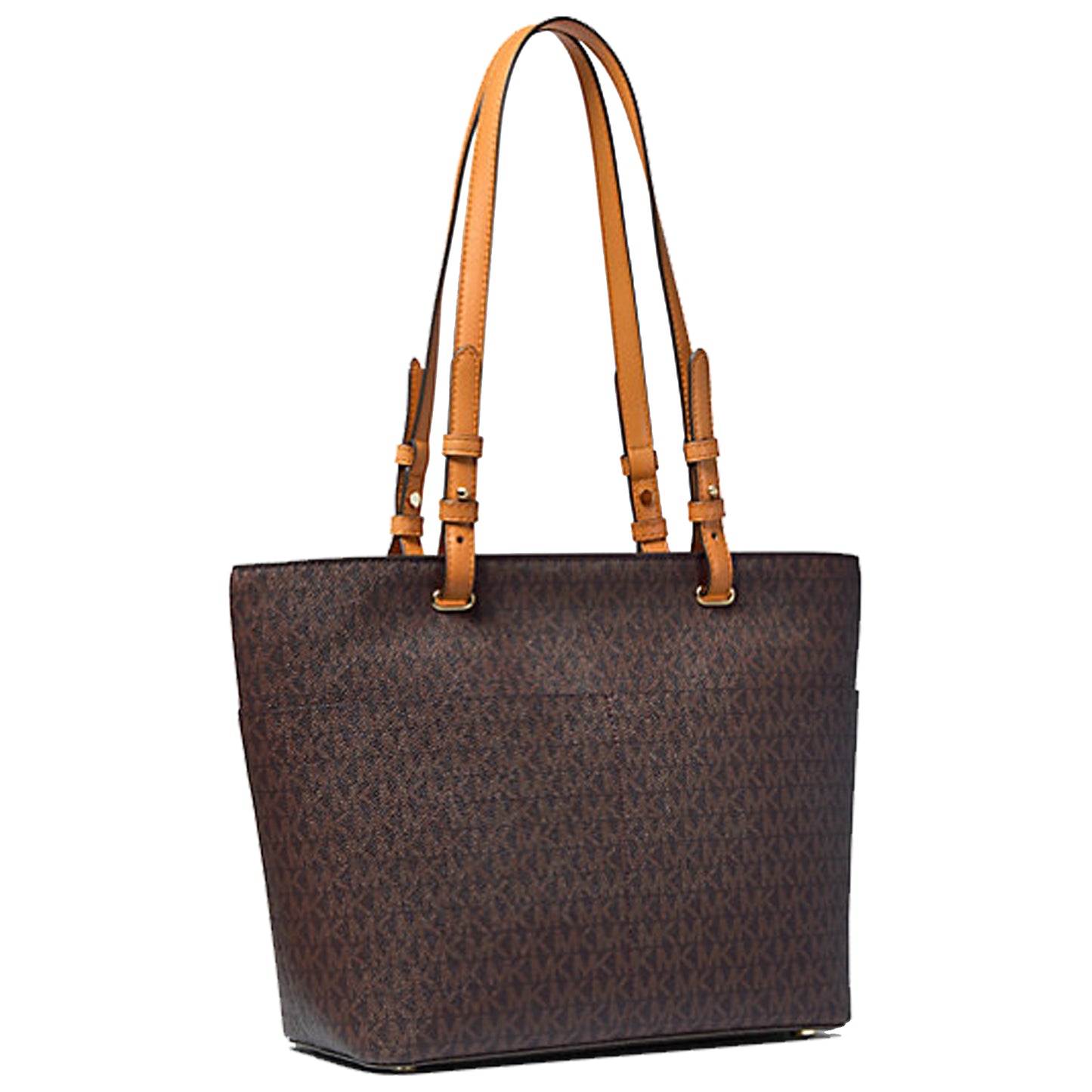 Bolsa Michael Kors Bedford Medium Logo Tote Bag Brown