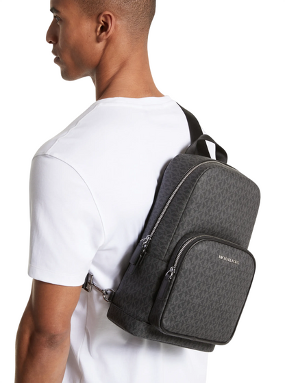 Bandolera Michael Kors Cooper Logo Sling Pack Black