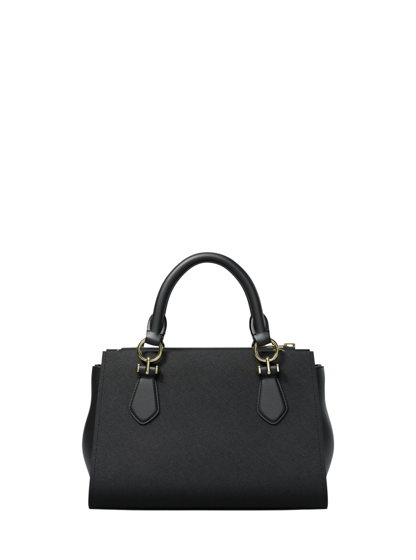 Bolsa Michael Kors Marilyn Small Leather Satchel Black