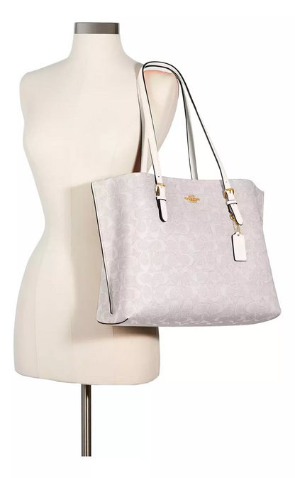 Bolsa Coach Mollie Tote In Signature Canvas