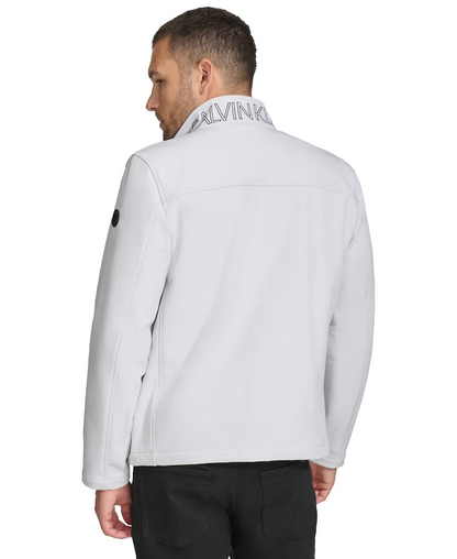 Chaqueta Calvin Klein Men's Infinite Stretch Soft Shell Jacket White