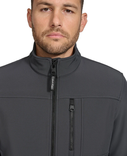 Chaqueta Calvin Klein Men's Infinite Stretch Soft Shell Jacket Iron
