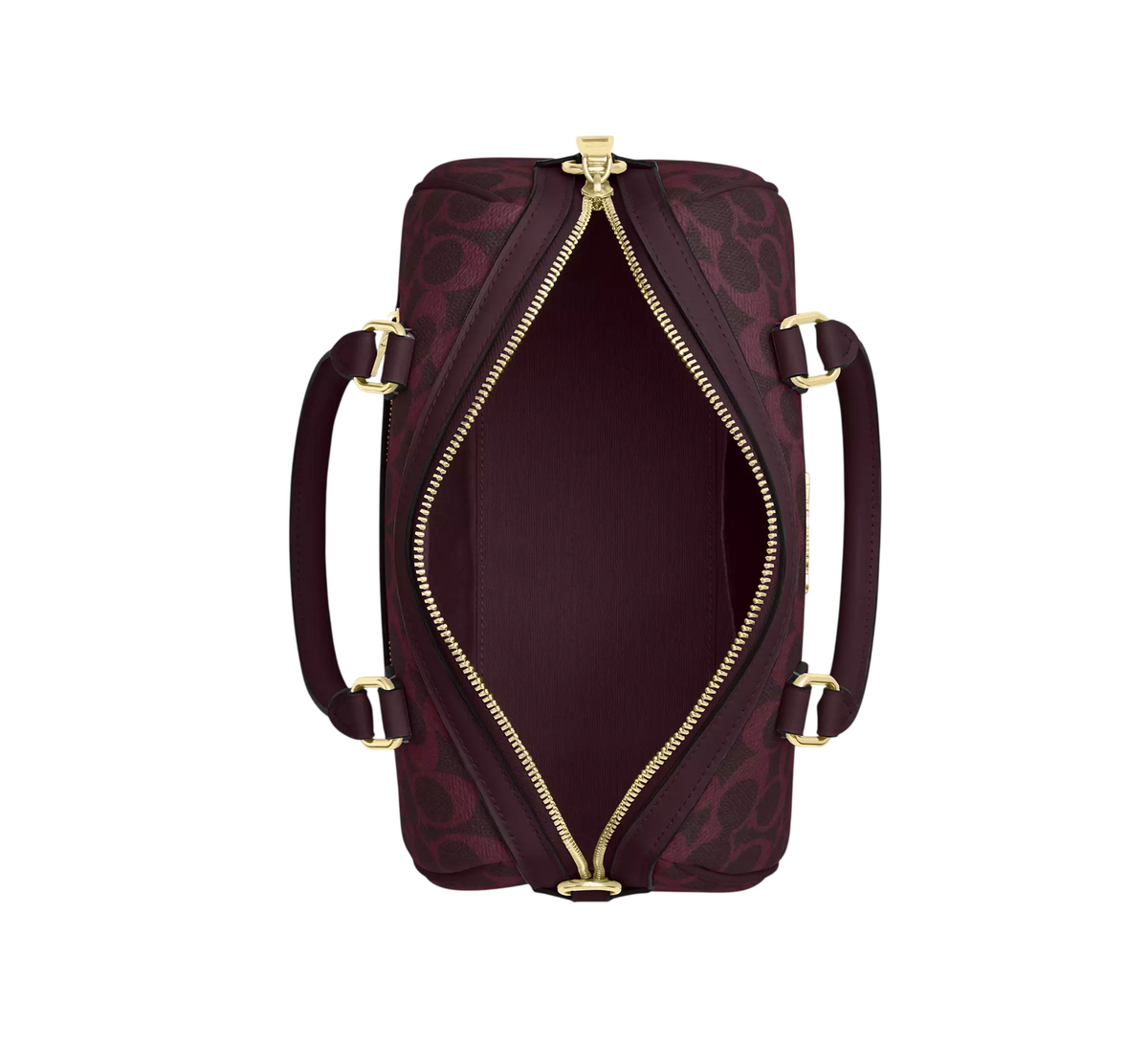 Bolsa Coach Rowan Satchel Bag In Signature Canvas