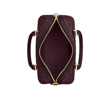 Bolsa Coach Rowan Satchel Bag In Signature Canvas
