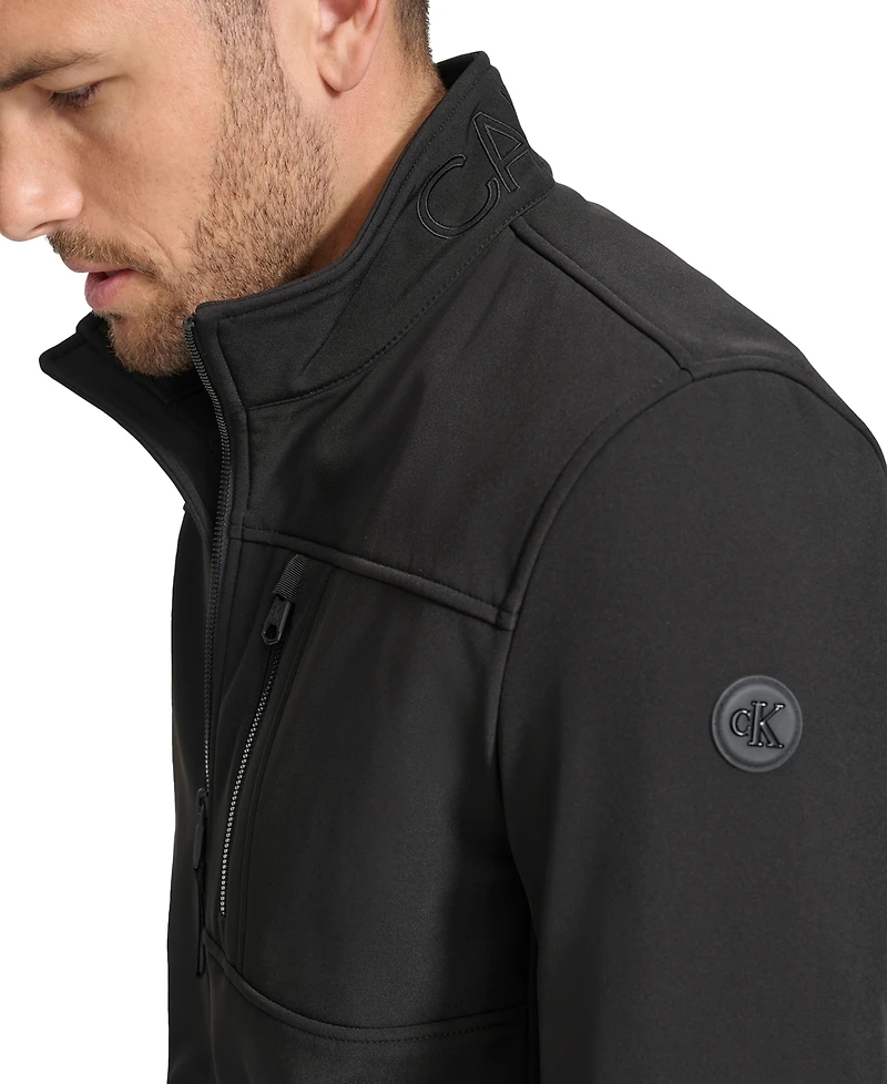 Chaqueta Calvin Klein Men's Infinite Stretch Soft Shell Jacket Black