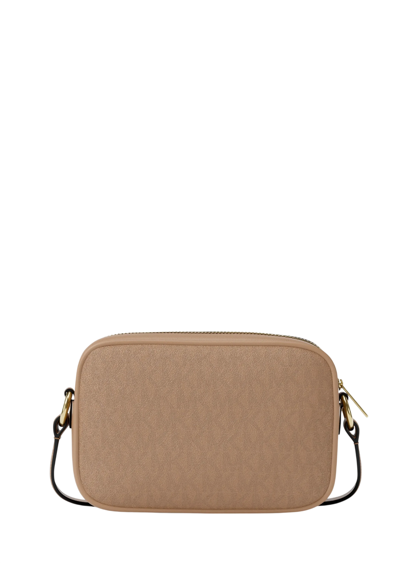 Bolsa Michael Kors Jet Set Small Signature Logo Camera Crossbody Bag Camel