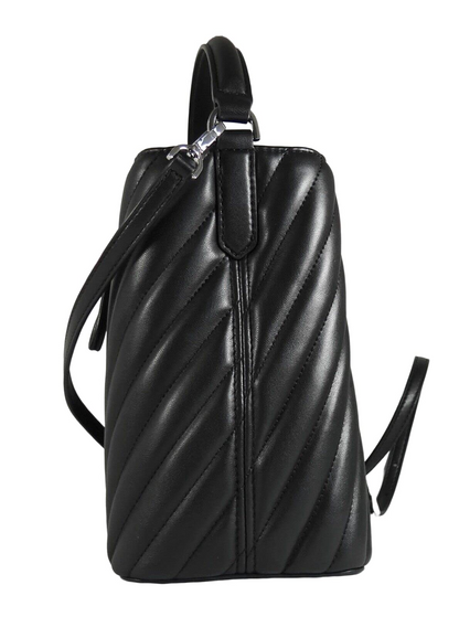 Bolsa Michael Kors Suri Medium Bucket Bag Black