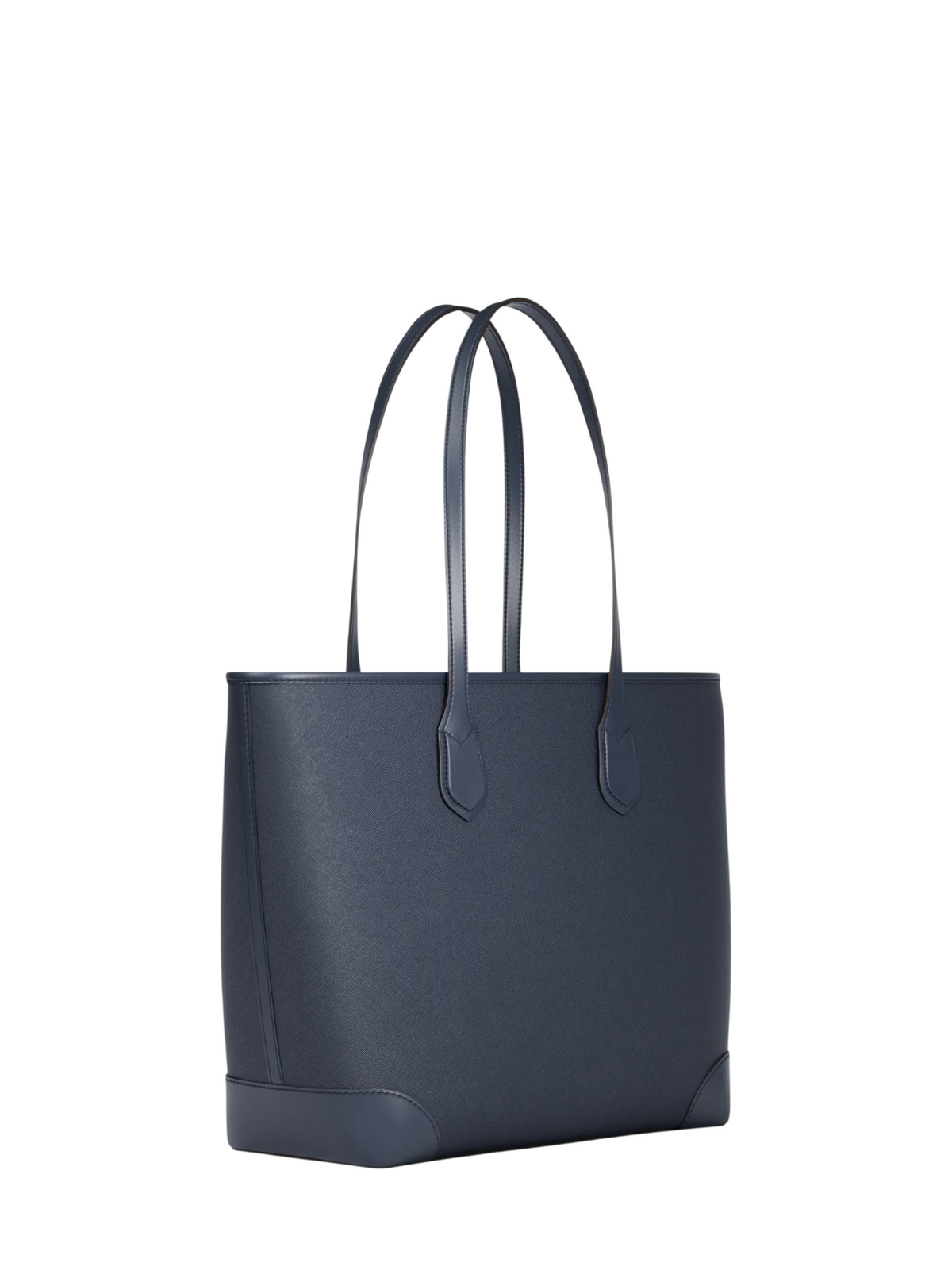 Bolsa Michael Kors Eva Large Saffiano Leather Tote Bag Navy