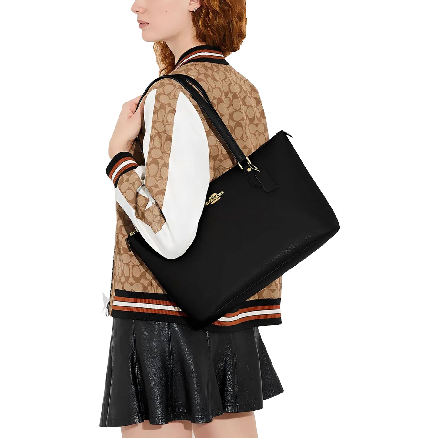 Bolsa Coach Gallery Tote Bag Black