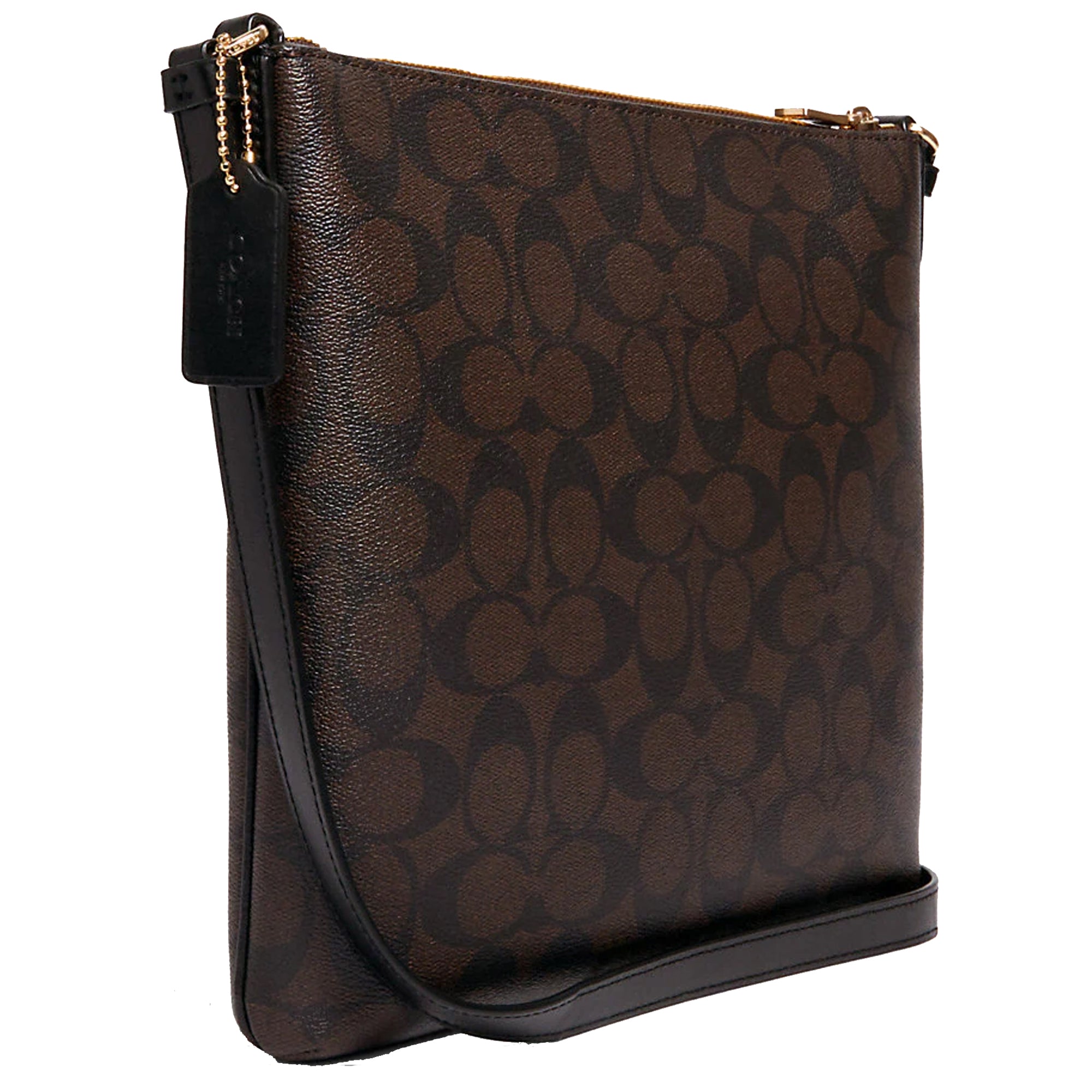 Coach signature discount rowan file bag