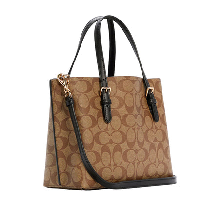 Bolsa Coach Mollie Tote 25 Signature Canvas