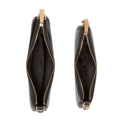 Bolsa Kate Spade Duet Saffiano Leather Small Crossbody Black