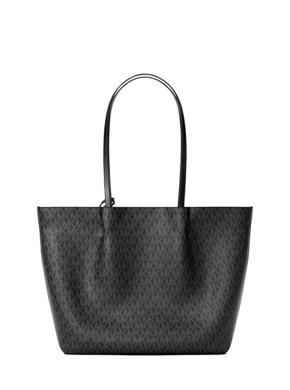 Bolsa Michael Kors Carson Large Signature Logo Tote Bag Black