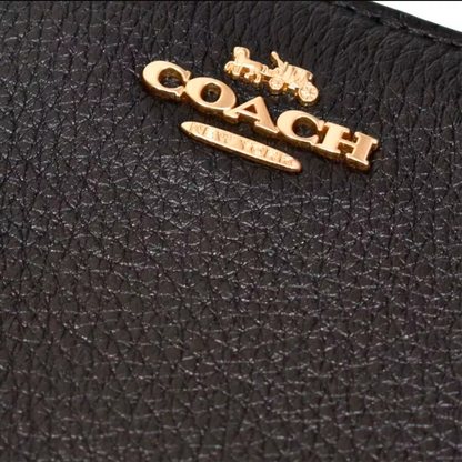 Cartera Coach Snap Wallet Black