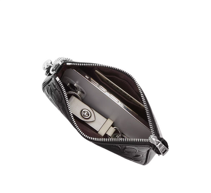 Bolsa Coach Nolita 19 In Signature Leather With Heart Charm Black