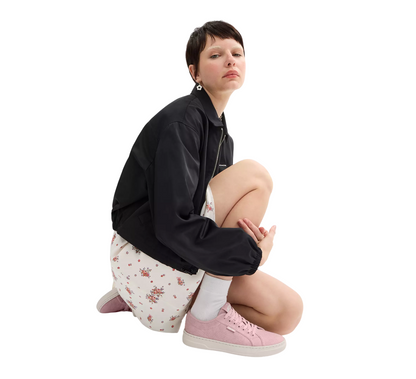 Tenis Coach Canvas Sneaker Carnation Chalk