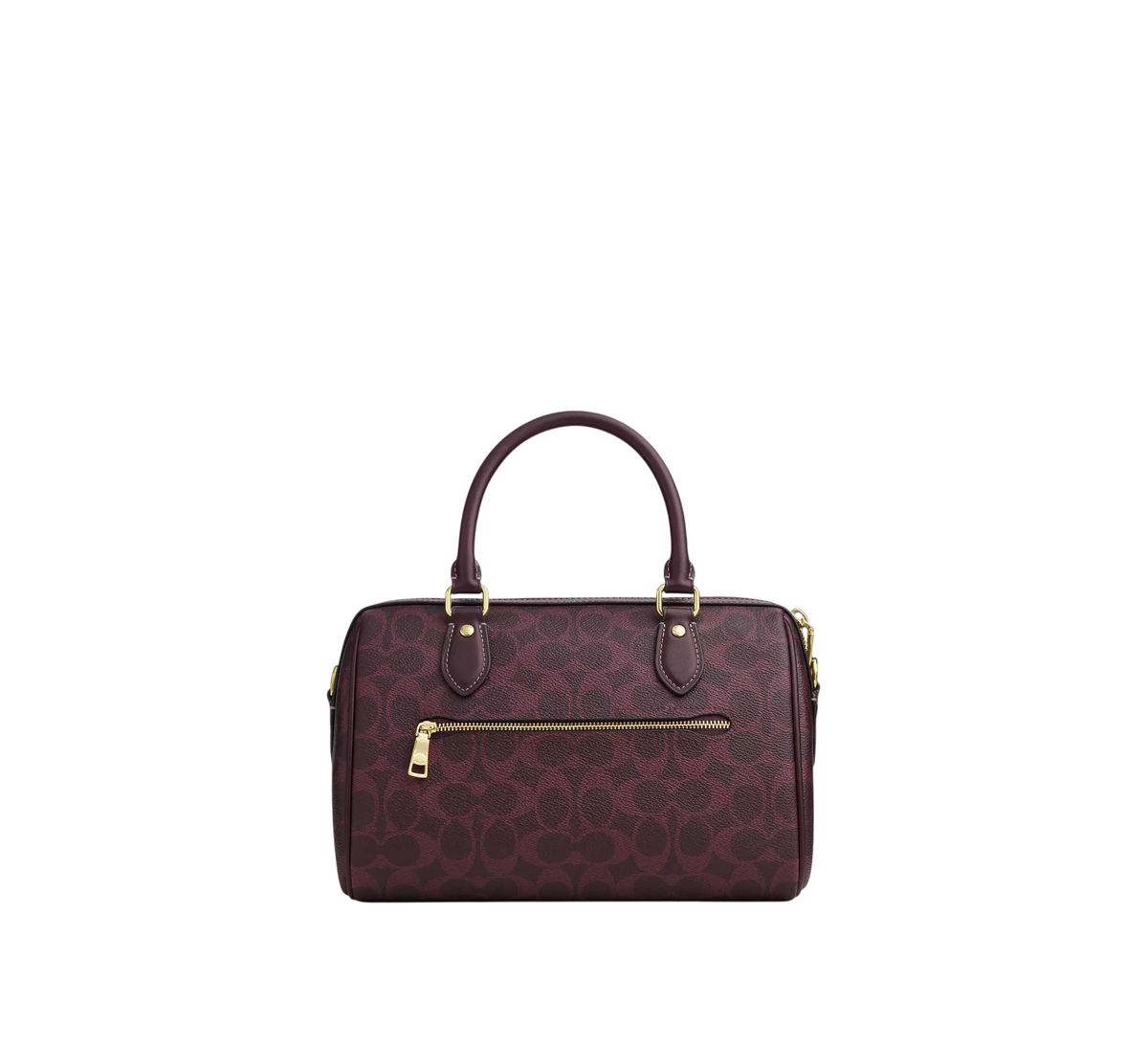 Bolsa Coach Rowan Satchel Bag In Signature Canvas