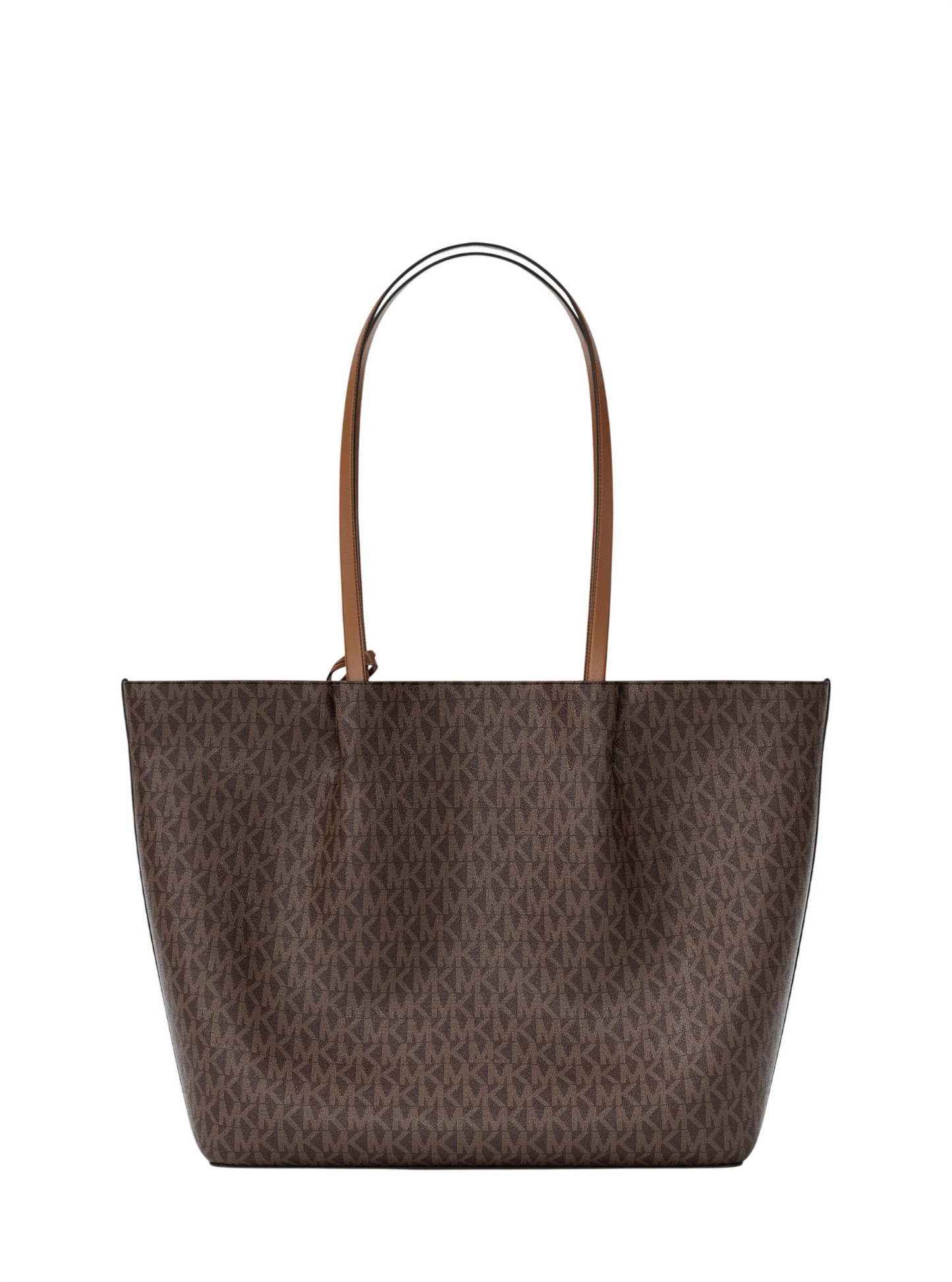Bolsa Michael Kors Carson Large Signature Logo Tote Bag Brown