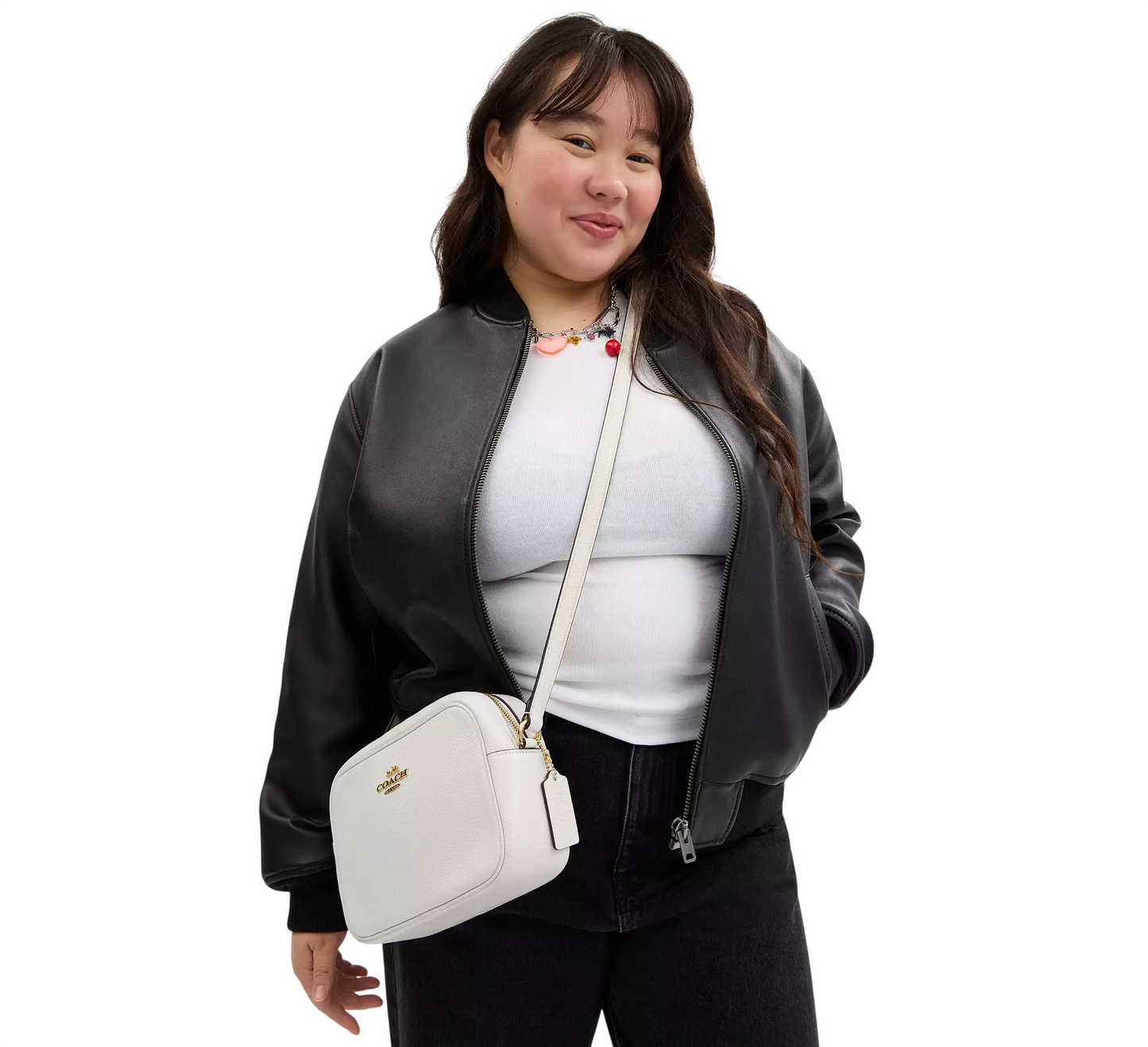 Bolsa Coach Jamie Camera Bag Chalk