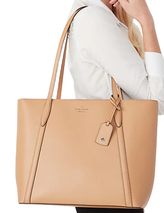 Bolsa Kate Spade Cara Large Tote Tiramisu