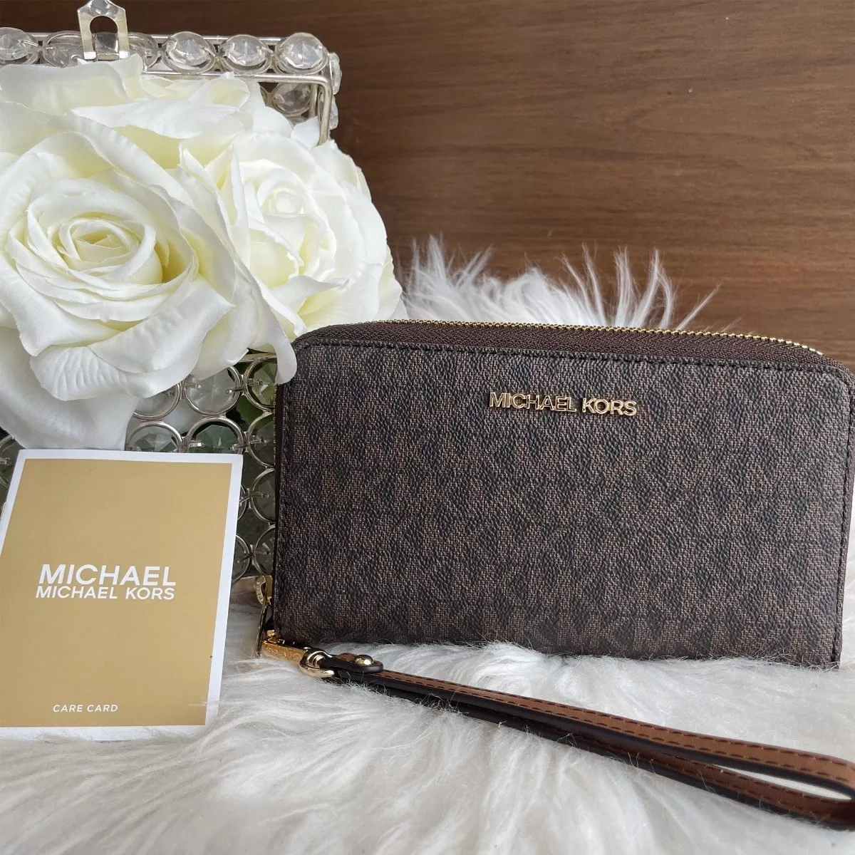 Wristlet Billeteros Mujer Michael Kors Billetero Pulsera Michael