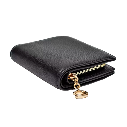 Cartera Coach Snap Wallet Black