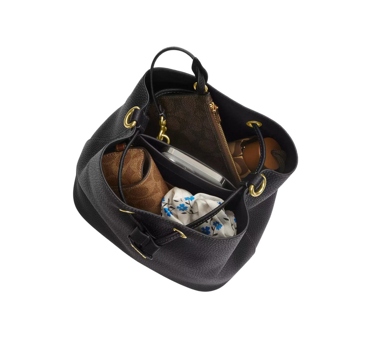 Bolsa Coach Rowan Bucket Bag Black
