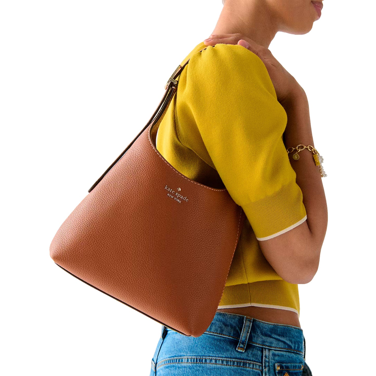 Bolsa Kate Spade 454 Small Shoulder Bag Warm Gingerbread