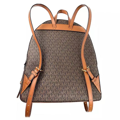 Mochila Michael Kors Jaycee Large Logo Brown