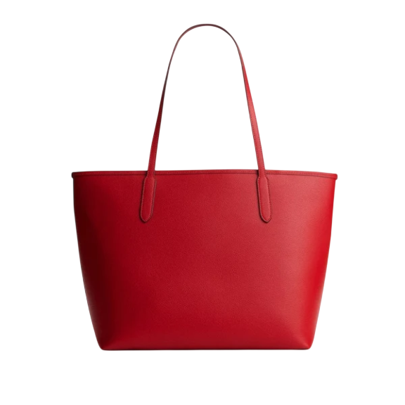 Bolsa Coach City Tote Bag Bright Cardinal