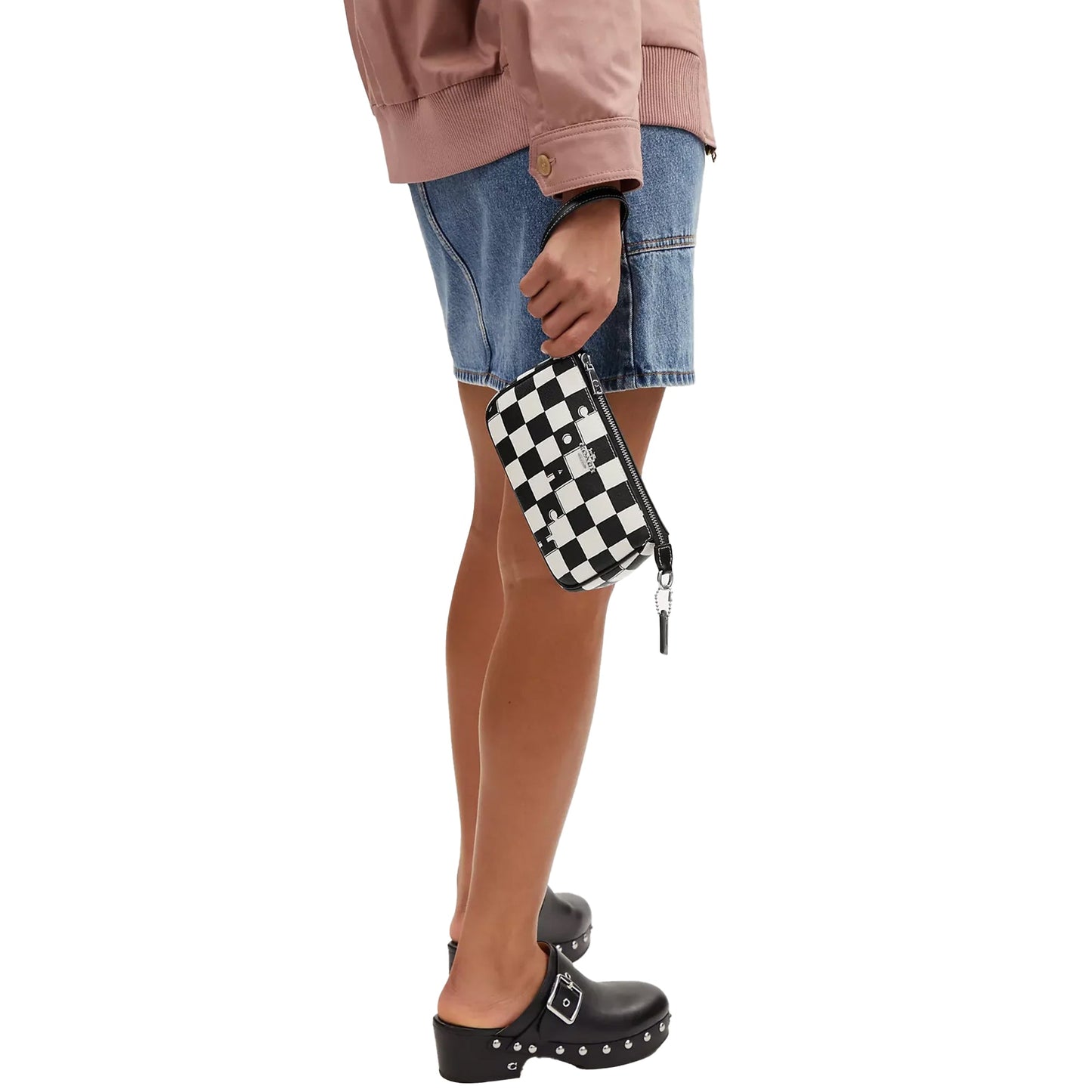 Bolsa Coach Nolita 19 With Checkerboard Print